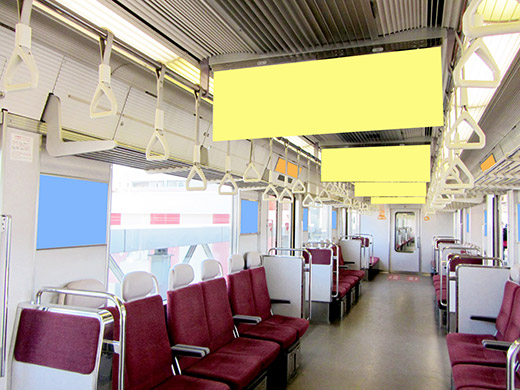 近鉄（大阪） 広告貸切電車 イメージ