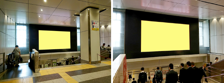 東京駅丸の内大型LEDビジョン