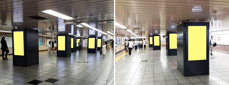 Metro Concourse Vision（MCV）単駅1month 新宿