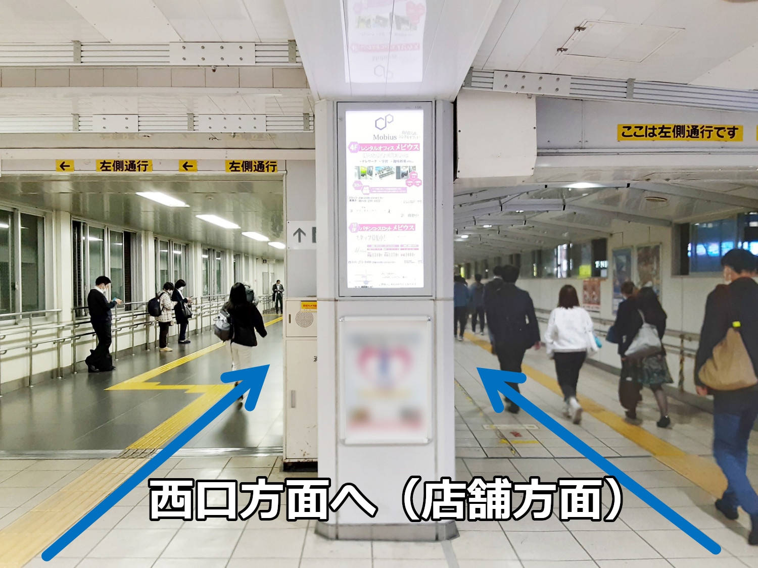 JR東日本 西川口駅 駅看板