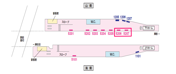 京成大久保駅｜新設駅看板 図面