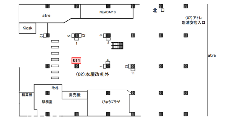 JR東日本 新浦安駅｜新設駅看板 図面