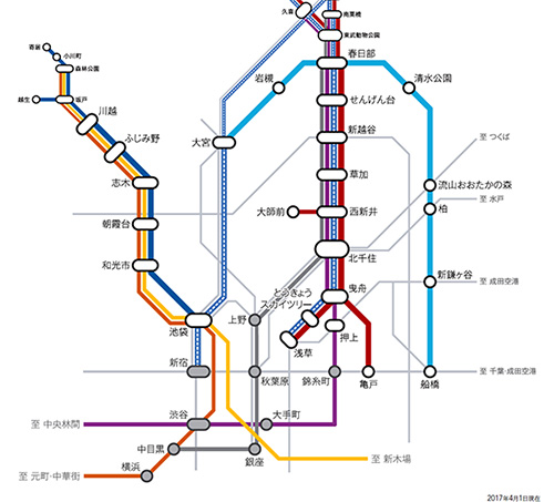 さいでん様アーバンパークライン経路