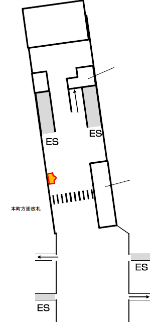 中野坂上駅｜新設駅看板 図面