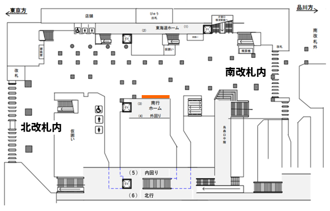 新橋駅｜図面