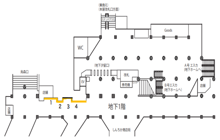 新橋駅｜図面