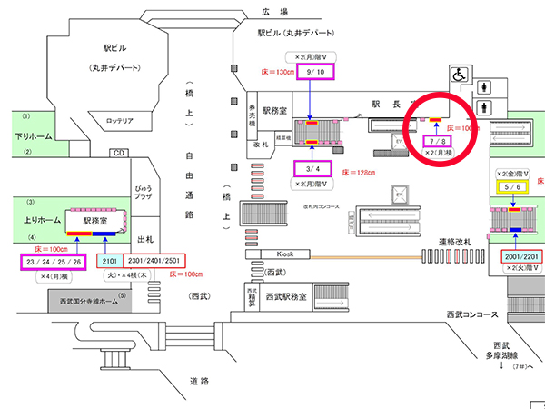 PLUS縁_国分寺駅図