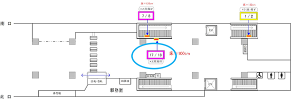 PLUS縁_国立駅図